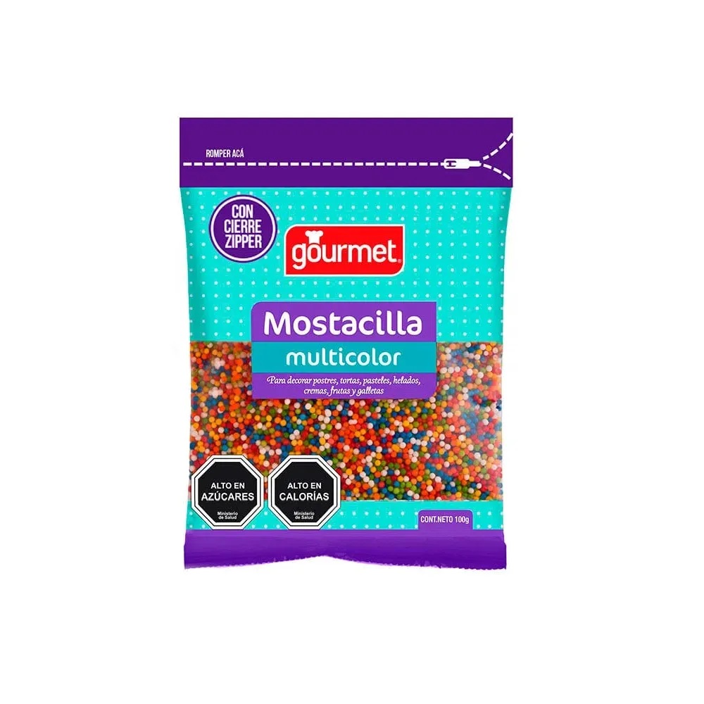 Decoración Mostacilla Gourmet 500g